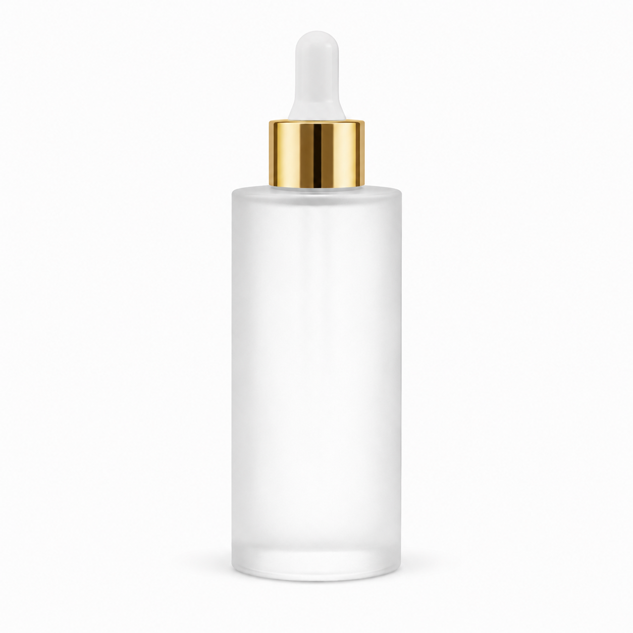 50ml frosted dropper bottle