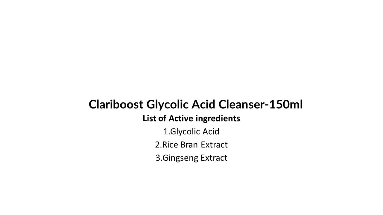 Clariboost Glycolic Acid Cleanser-200ml