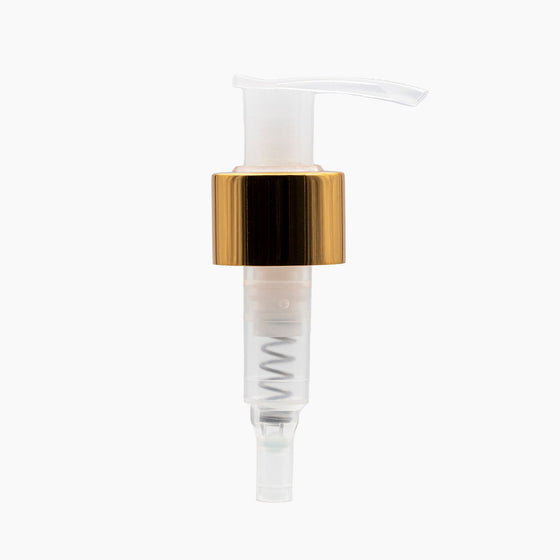Gold collar Lotion pump(24mm)-Natural
