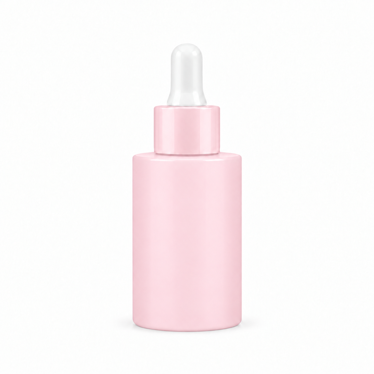 pink dropper bottle with white/pink cap
