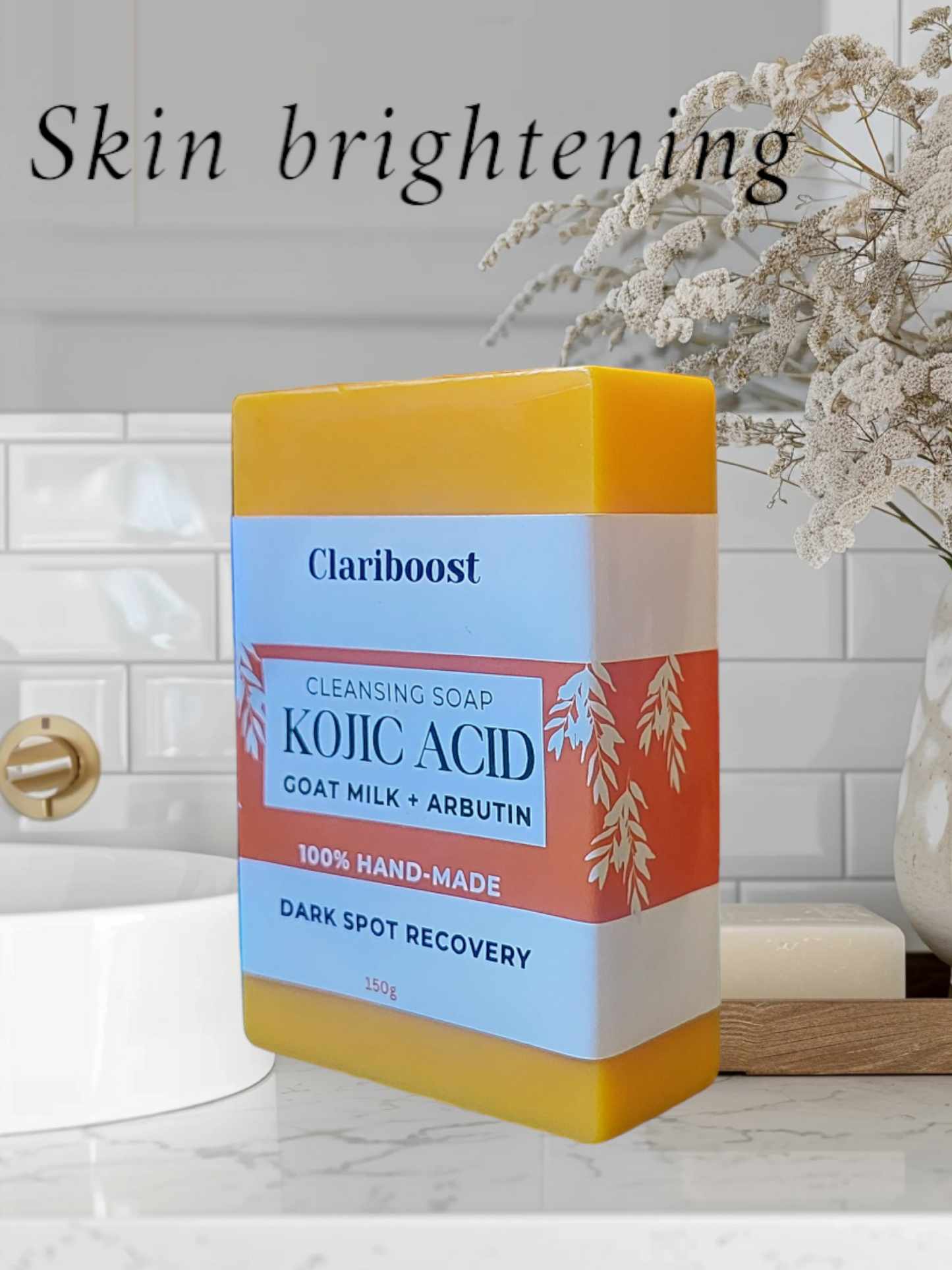 Clariboost kojic acid soap for dark spots-150g