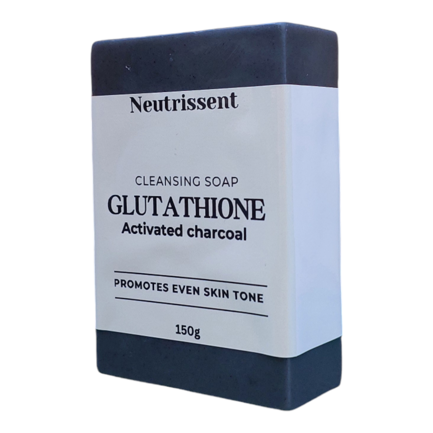 Neutrissent glutathione charcoal soap-150g