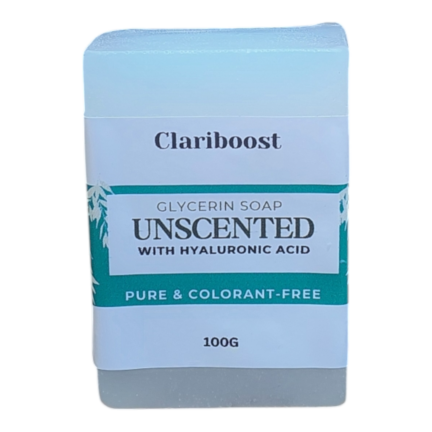 Clariboost unscented hyaluronic acid glycerin soap-100g