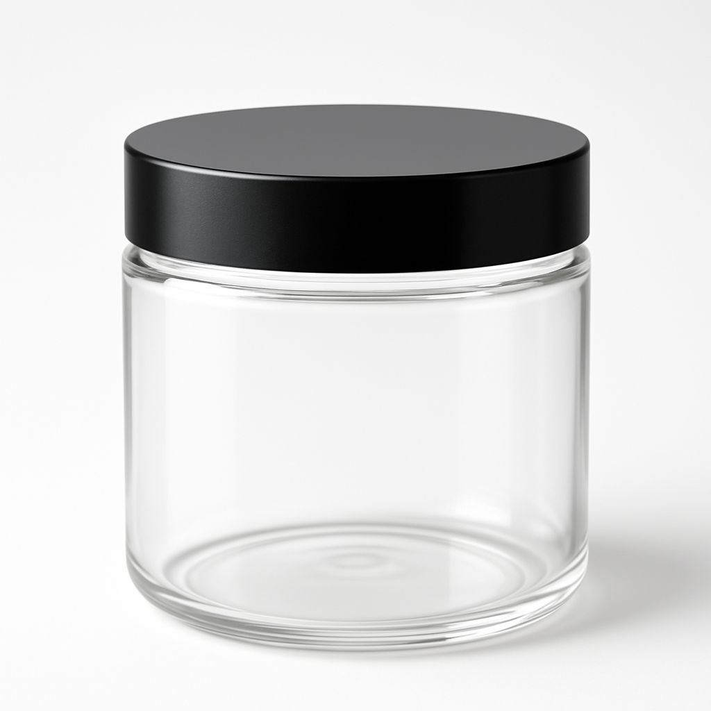 Pet clear cosmetic jar