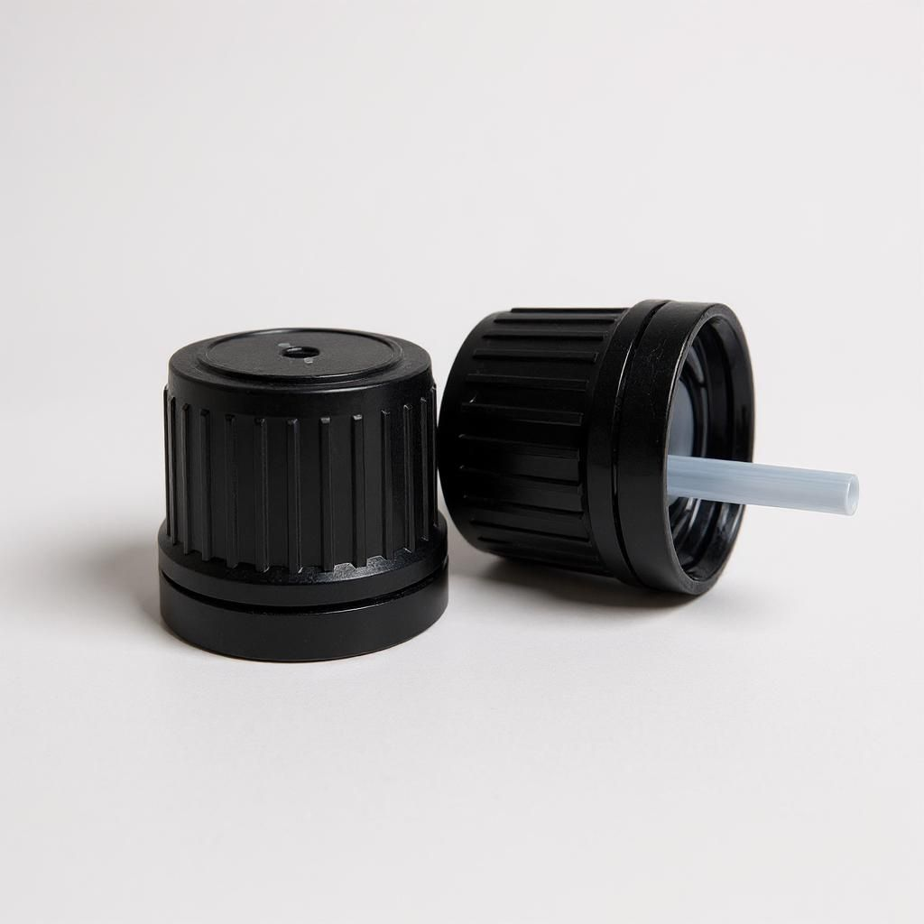 fast flow dropper cap for essential oils