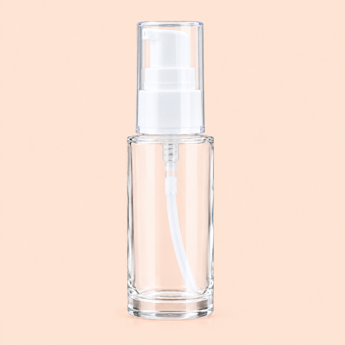 cosmetic serum bottle.clear 50ml