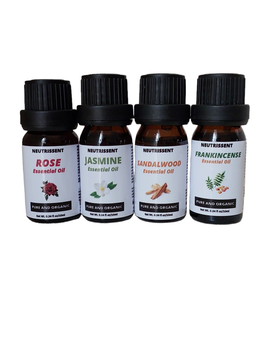 Neutrissent good scent essential oil set,4 pack,10ml