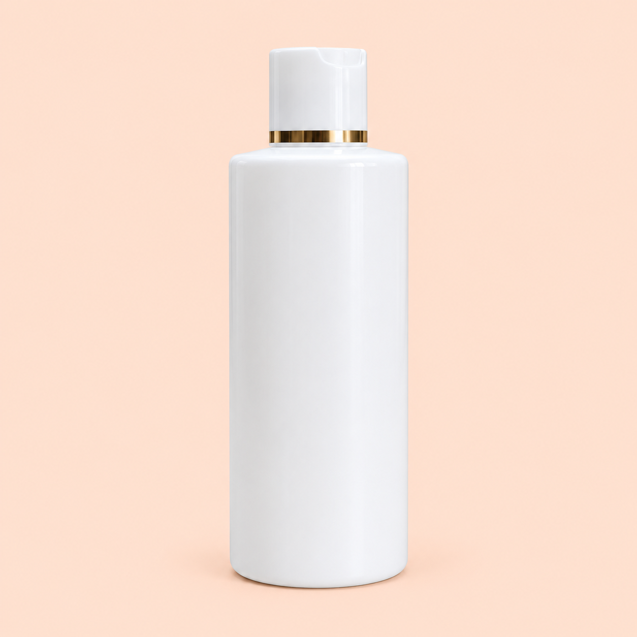200ml sharp cylindrical bottle with disc top