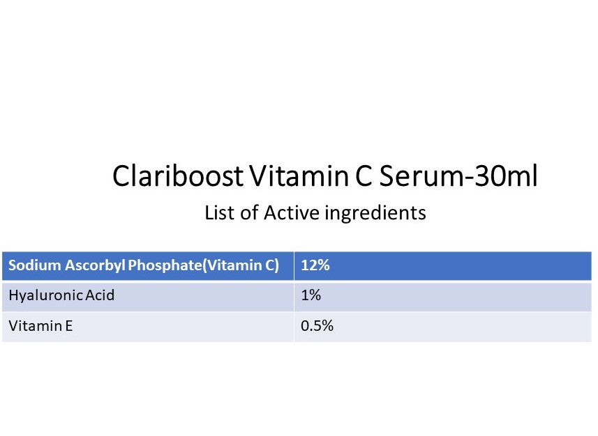 Clariboost Vitamin C Serum-30ml