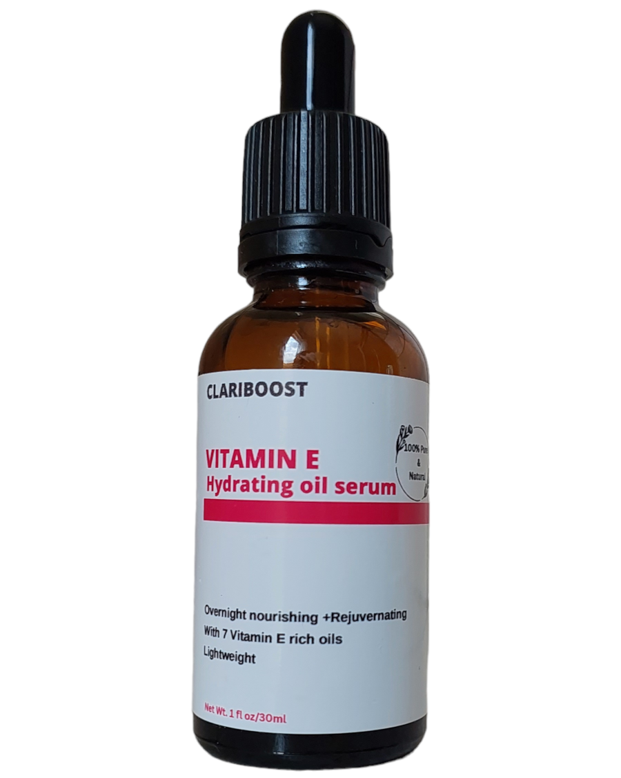 Clariboost Vitamin E hydrating oil serum-30ml