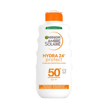 Load image into Gallery viewer, Garnier Ambre Solaire Hydra 24 sun protection lotion,spf50-200ml
