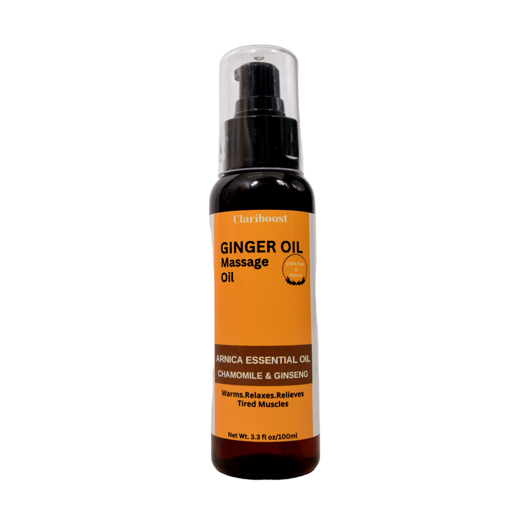 Clariboost ginger massage oil-100ml