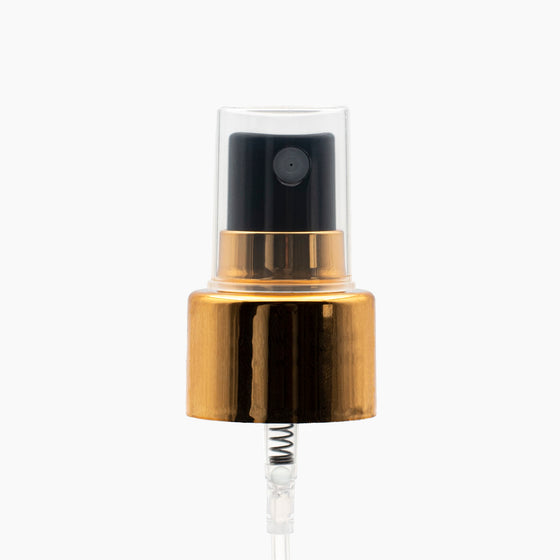 Mist spray cap(28mm)- Gold/Silver collar