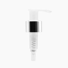 Load image into Gallery viewer, Lotion pump (24mm)- Silver collar
