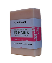 Load image into Gallery viewer, Clariboost rice milk soap for clear and hydrated skin-150g
