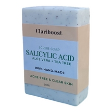 Load image into Gallery viewer, Clariboost salicylic acid scrub soap,100g
