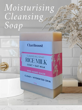 Load image into Gallery viewer, Clariboost rice milk soap for clear and hydrated skin-150g
