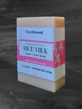 Load image into Gallery viewer, Clariboost rice milk soap for clear and hydrated skin-150g
