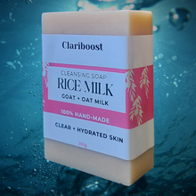 Load image into Gallery viewer, Clariboost rice milk soap for clear and hydrated skin-150g
