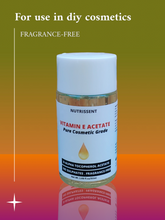 Load image into Gallery viewer, Neutrissent Vitamin E acetate,cosmetic grade-50ml
