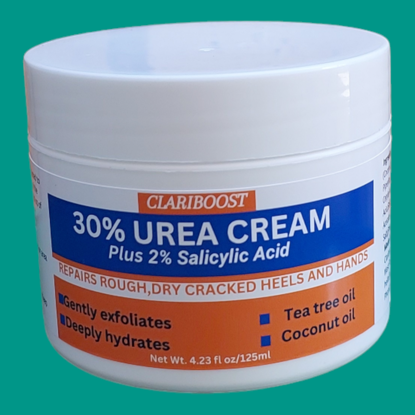 30% urea cream for very dry skin, cracked heels and hands-125ml