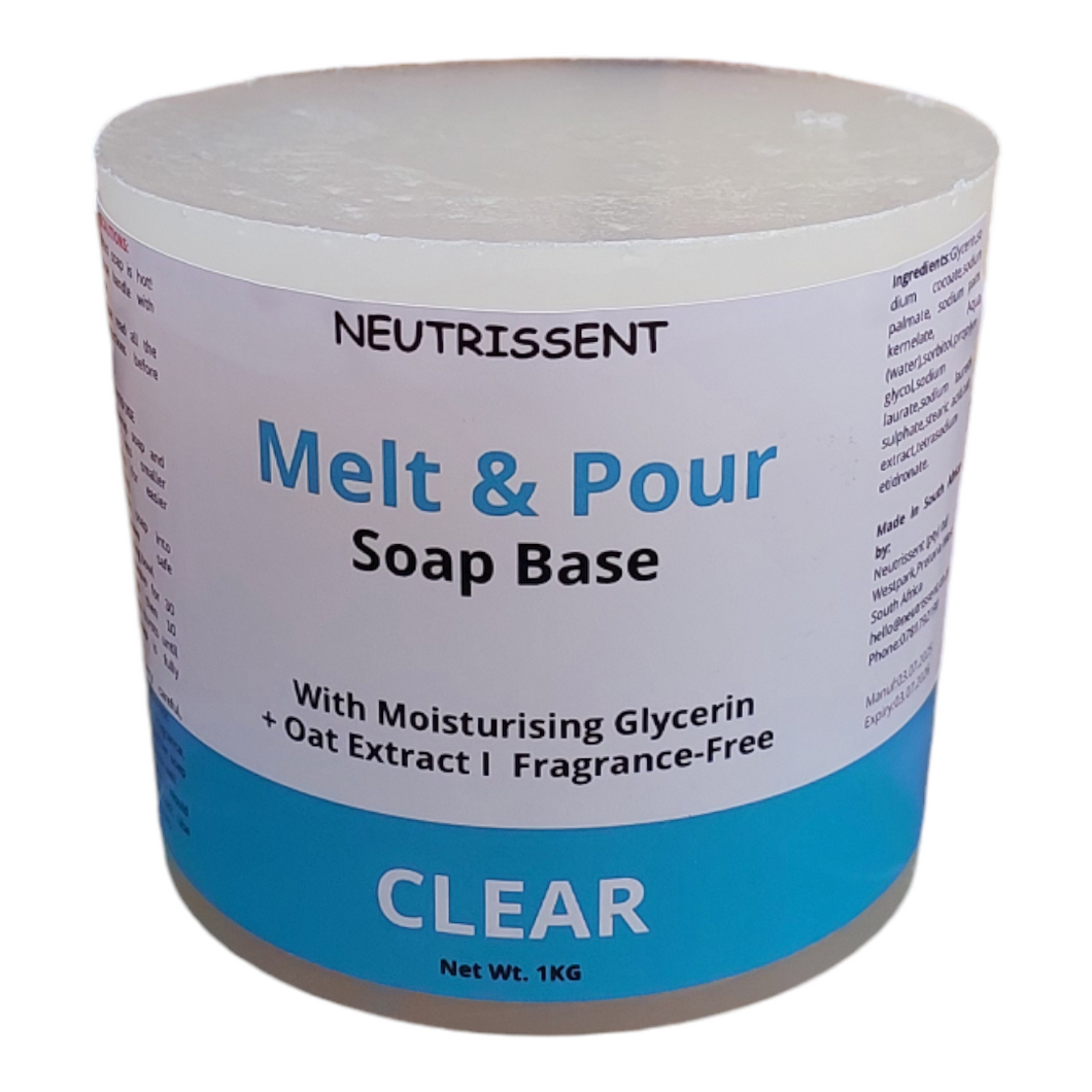 Neutrissent melt and pour soap base -clear