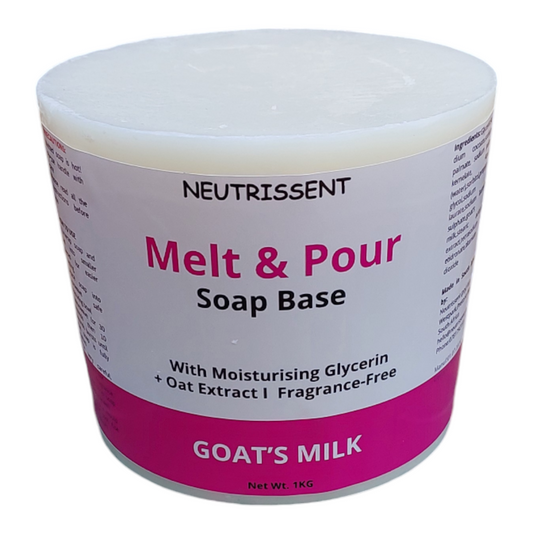 Gylcerine soap base.Goats milk