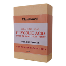 Load image into Gallery viewer, Clariboost glycolic acid soap-100g
