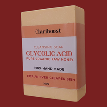 Load image into Gallery viewer, Clariboost glycolic acid soap-100g
