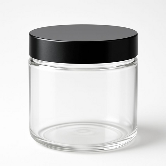 Pet clear cosmetic jar