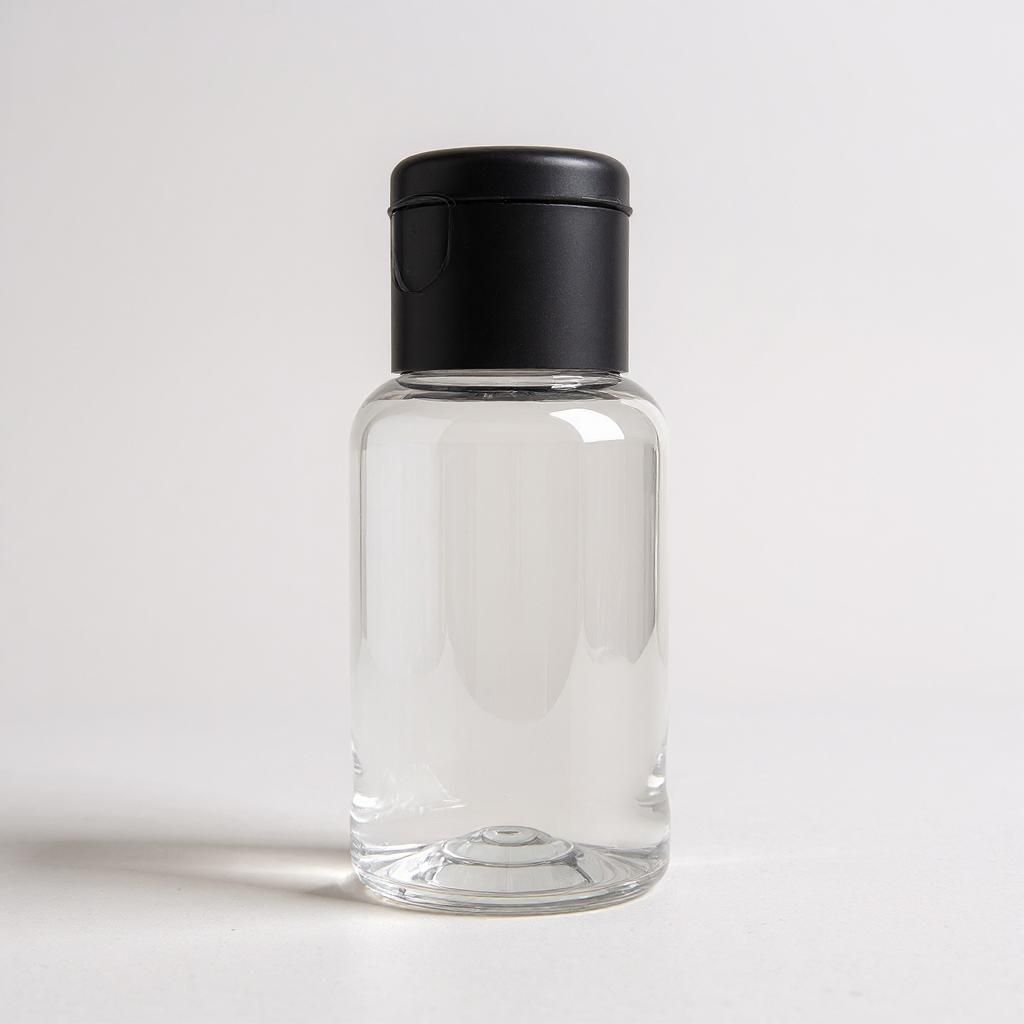 50ml boston bottle with flip top cap