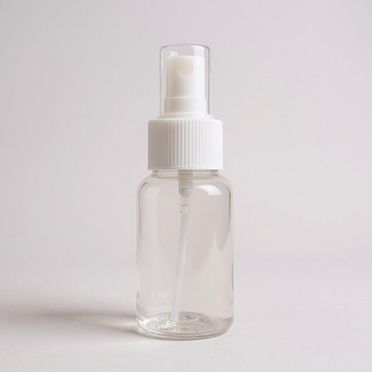 50ml mist spray bottle.White Cap