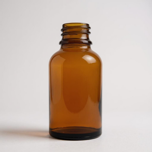 20ml amber glass dropper bottle