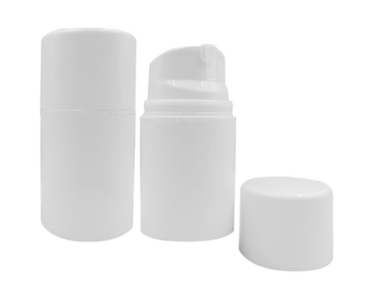 White Airless Pump Bottle-30ml