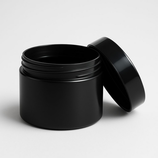 plastic cosmetic jar