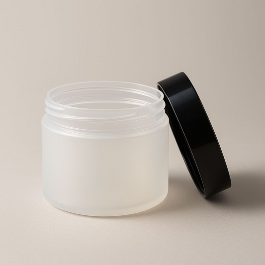 plastic cosmetic jar