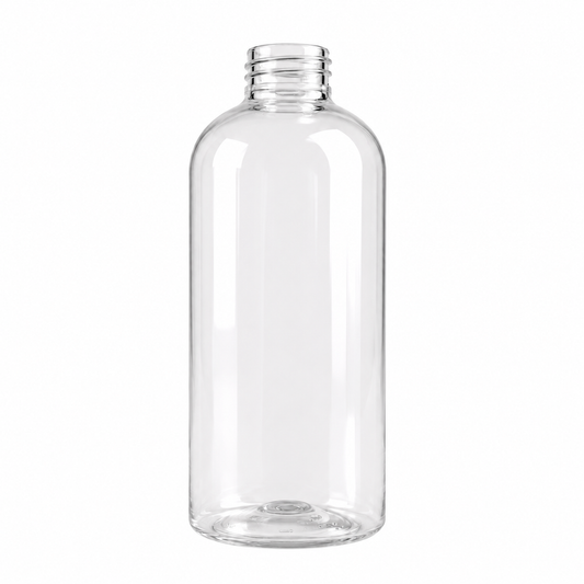 200ml cosmetic bottle. Boston squat bottle
