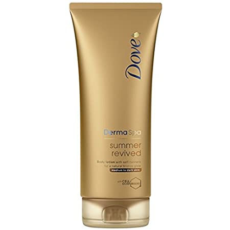 Dove DermaSpa Medium to Dark Self Tanning Lotion-200ml