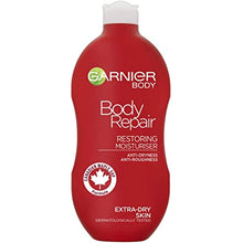 Load image into Gallery viewer, Garnier Body Repair Body Lotion  Extra Dry Skin 400ml
