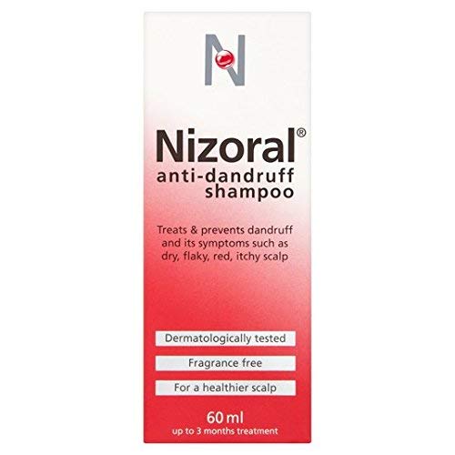 Nizoral anti-dandruff shampoo-60mls(Unboxed)